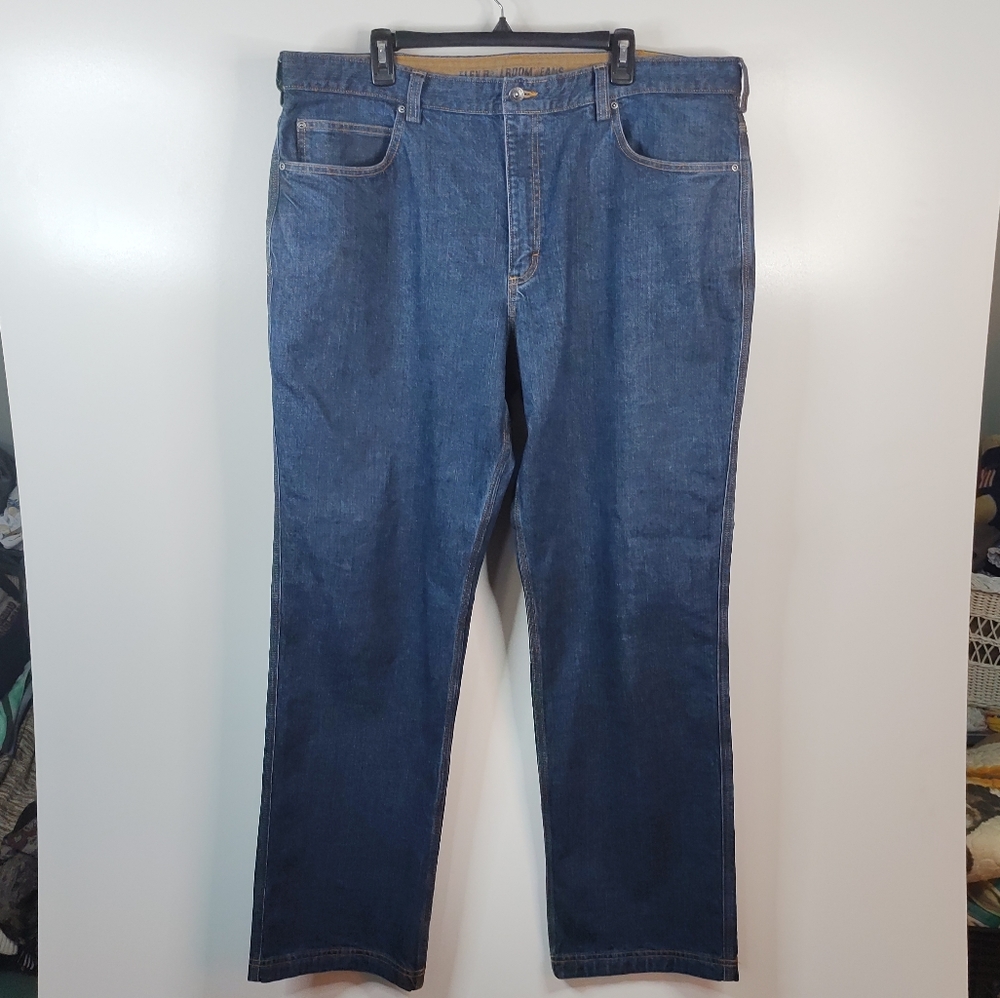 Duluth NWOT Flex Ball Room dark wash straight leg jeans